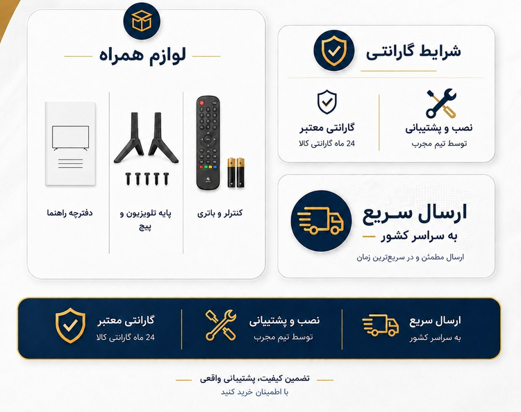 تلویزیون سامسونگ 65 اینچ هوشمند 4Kمدل U8000Fسری 2025